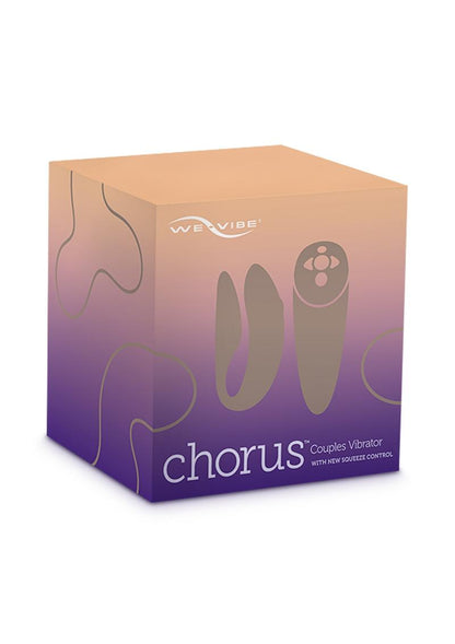 We-Vibe Chorus Rechargeable Couples Vibrator with Squeeze Control - Purple