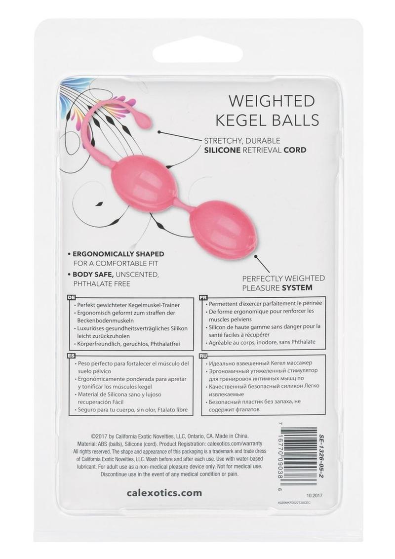 Weighted Kegel Balls Silicone with Retrieval Cord