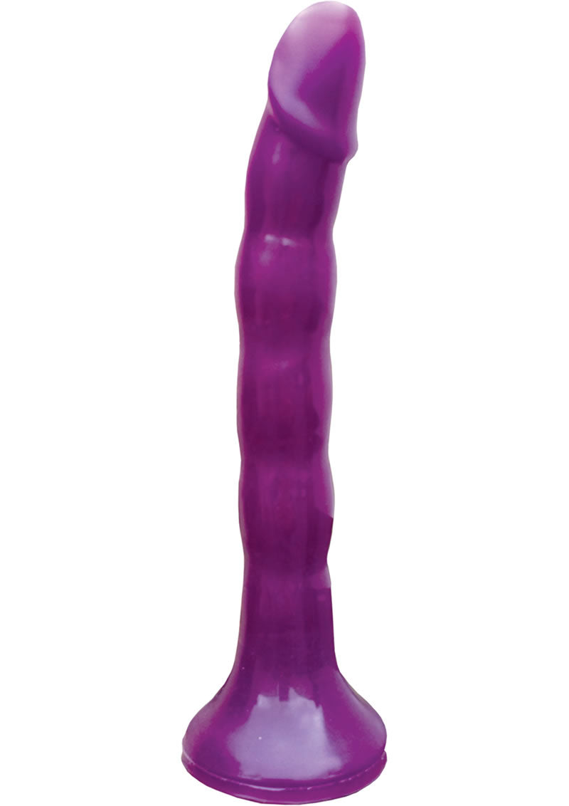 Wet Dreams Skinny My Strap-On - Purple - 7in