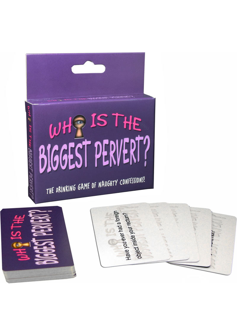 Who's The Biggest Pervert? Card Game