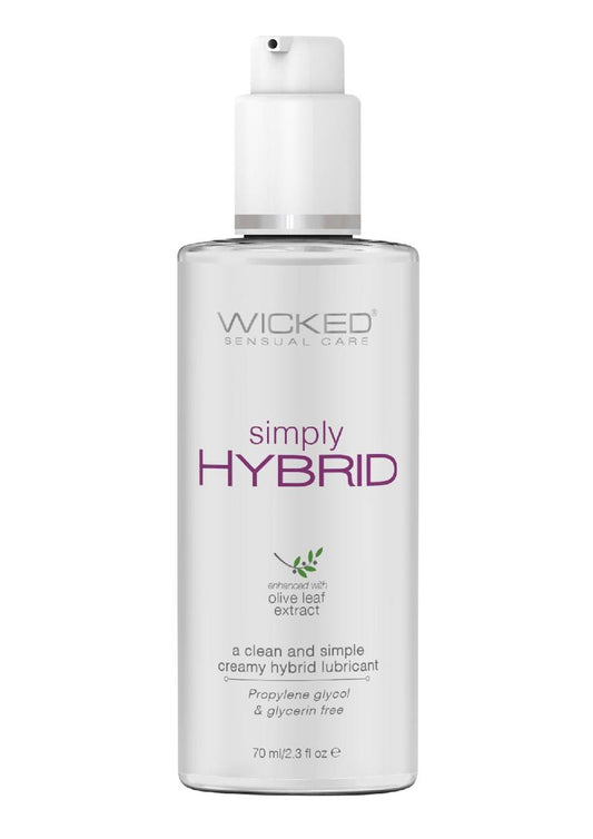 Wicked Simply Hybrid Lubricant with Olive Leaf Extract - 2.3oz