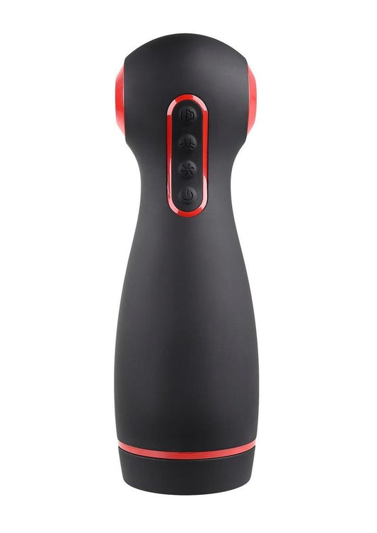 Zero Tolerance Tight Squeeze Rechargeable Masturbator - Black