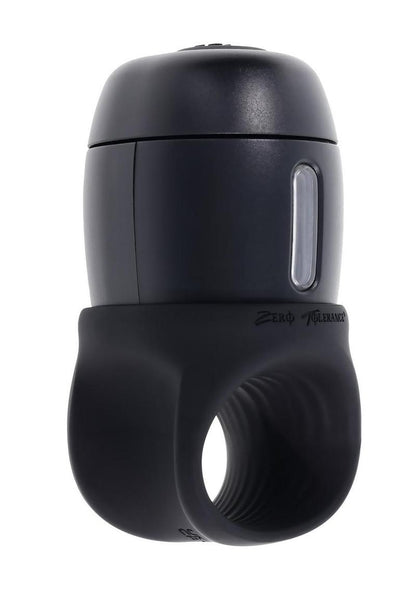 Zero Tolerance Wet It Be Rechargeable Silicone Self Lubricating Stroker - Black