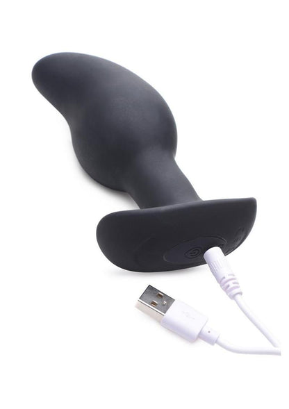 Zeus Vibrating and E-Stimulating Silicone Rechargeable Prostate Massager with Remote Control